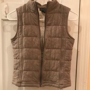 Banana Republic Women’s Beige XS Quilted Vest